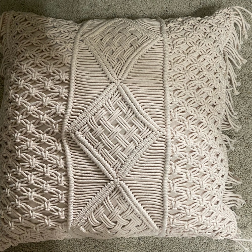 Woven Euro Pillow